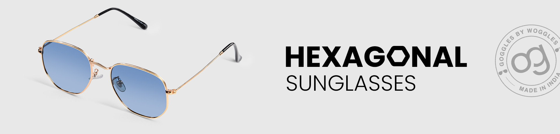 Hexagonal Sunglasses for Men