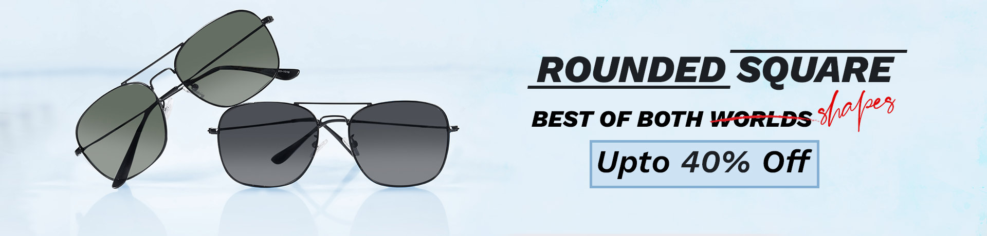 rounded square sunglasses