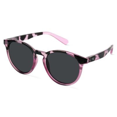 Shop Radon Printed Polarized Round Sunglasses