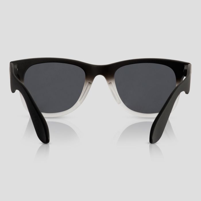 Buy DualTone Grey X Black Polarized Gradient Sunglasses Woggles