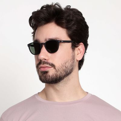 Jade Jester Polarized Round Sunglasses
