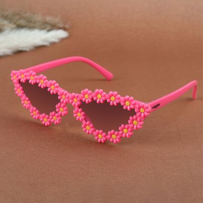 Shop Lune Pink Kids Cateye Sunglasses