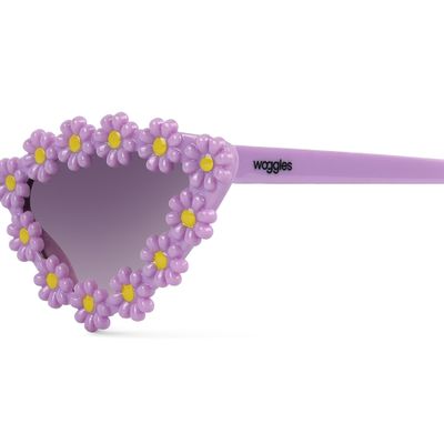 Buy Lune Purple Kids Cateye Sunglasses