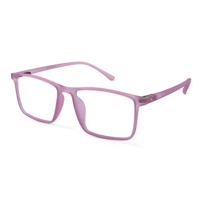Shop Melon Beam Rectangle Blue Screen Glasses