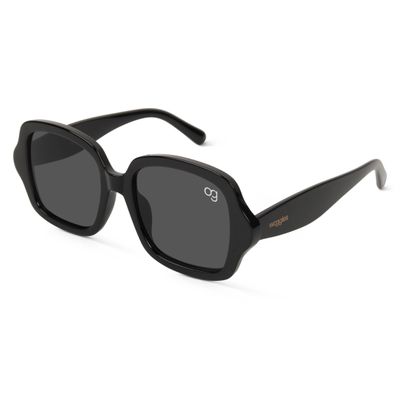 Monochromatic Black Square Sunglasses Shop Monochromatic Black Square Sunglasses