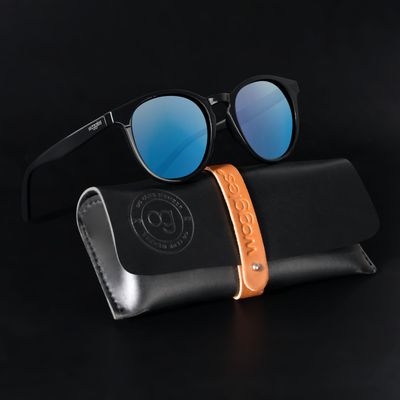 Radon Mirrored Polarized Round Sunglasses Shop Radon Mirrored Polarized Round Sunglasses