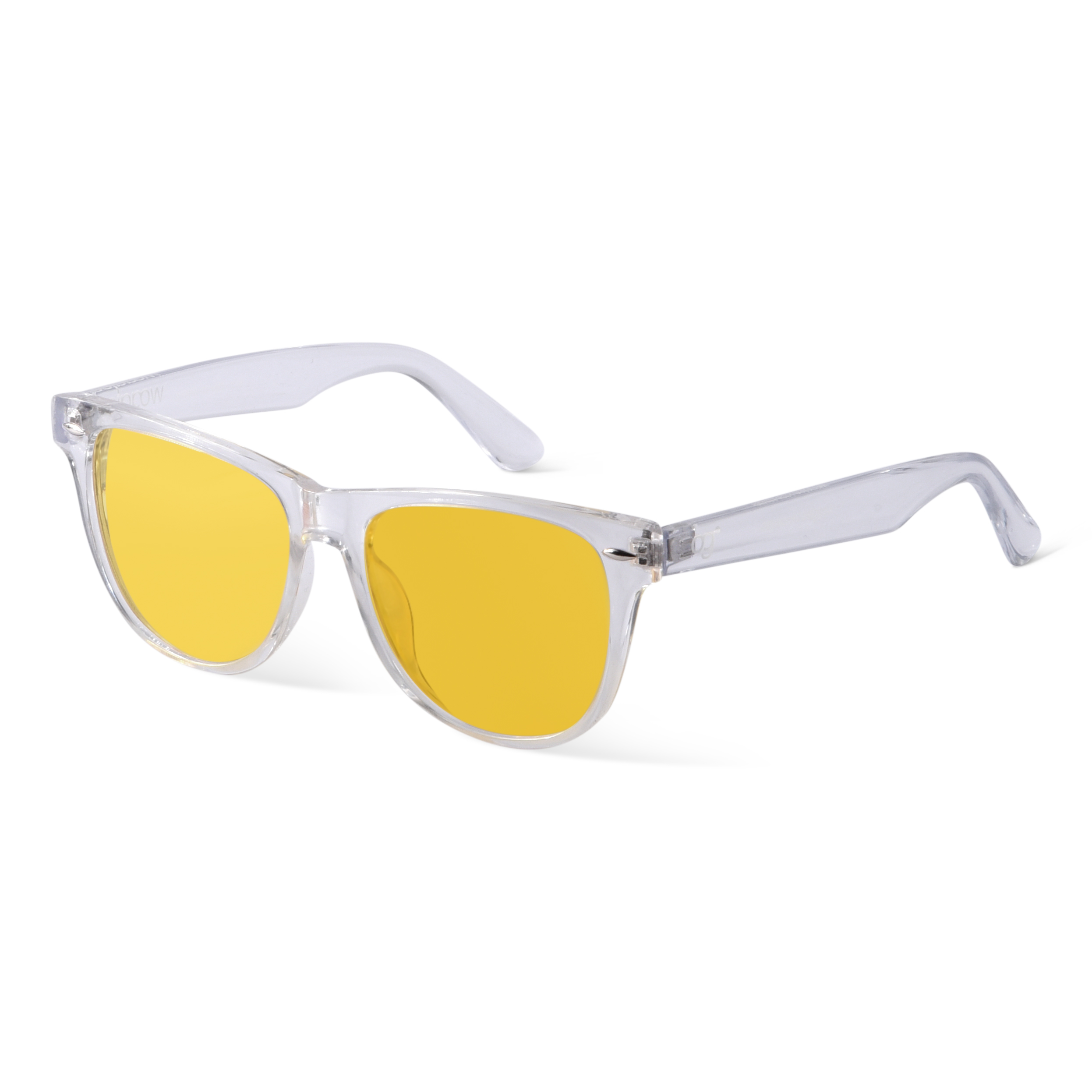 Clear frame 2025 wayfarer sunglasses