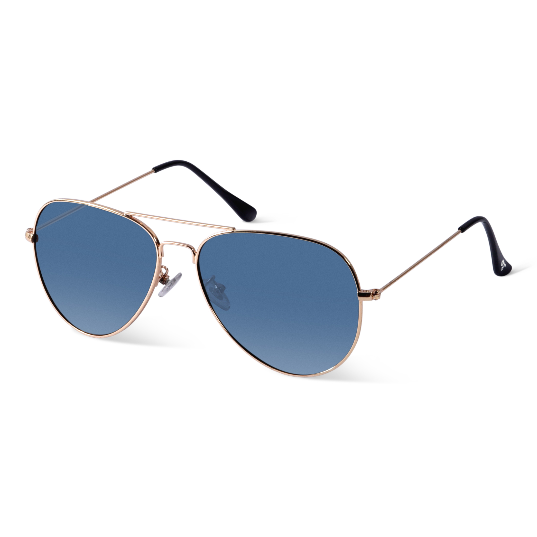 Mens blue on sale aviator sunglasses