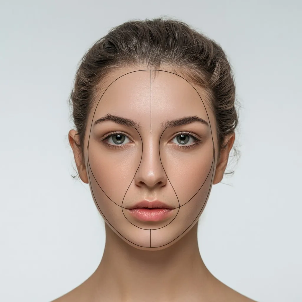 Round face shape