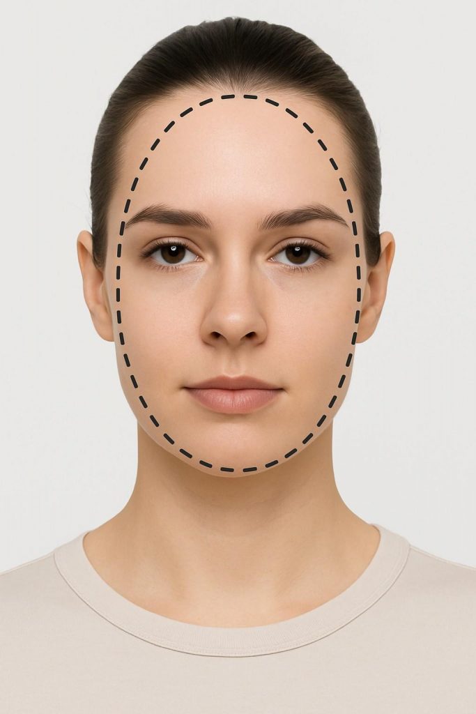 Oval Face shape