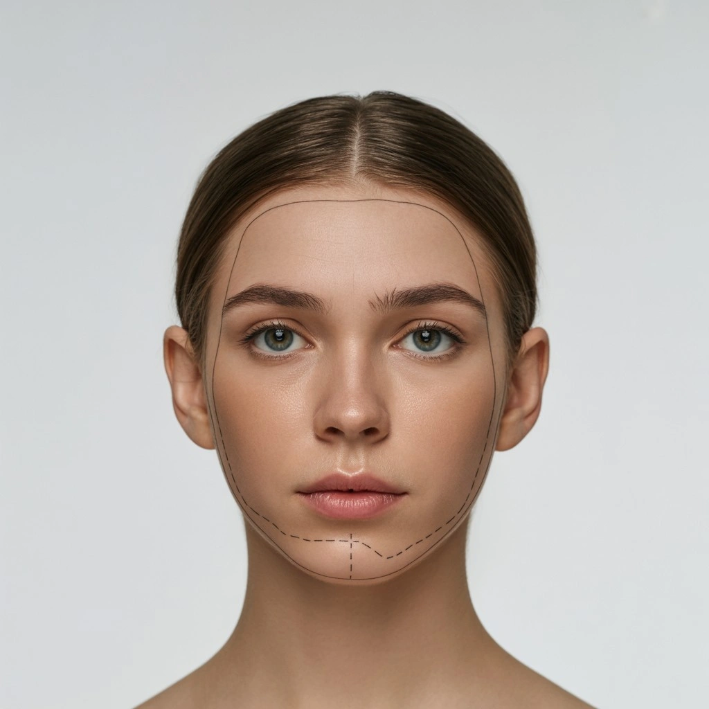 Square face shape