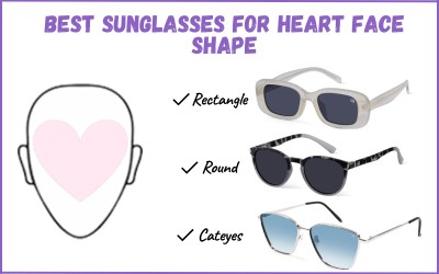 sunglasses for Heart face shape