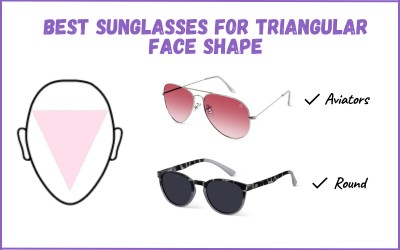 triangular face shape goggles