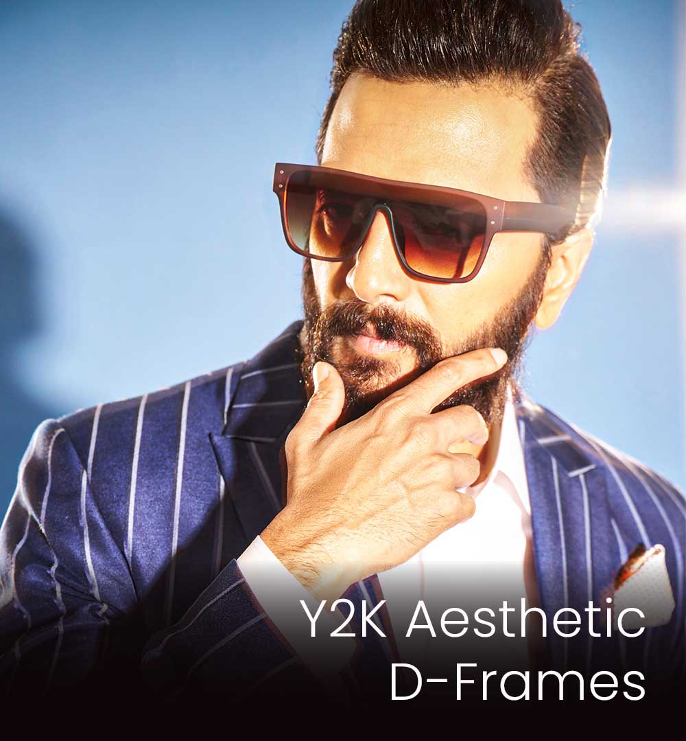 Buy Azure Eyes Polarized Square Sunglasses Woggles